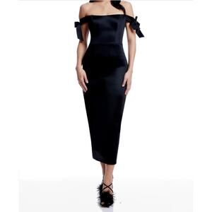 Dress the Population Veronica Black Dress Size 2